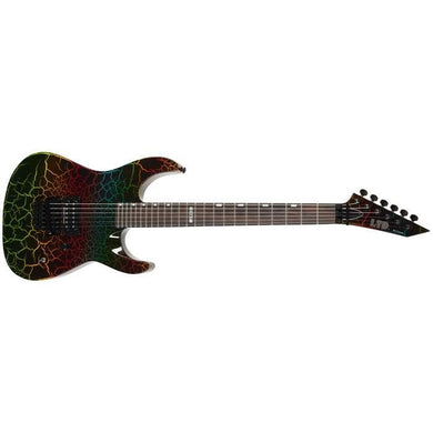 ESP LTD M-1 Custom '87 FR - Rainbow Crackle