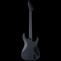 ESP LTD MH-1000 Baritone Left Handed Electric Guitar - Black Satin