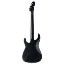 ESP LTD MH-1000 Baritone Electric Guitar - Black Satin