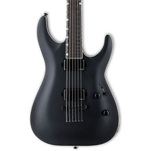 ESP LTD MH-1000 Baritone Electric Guitar - Black Satin