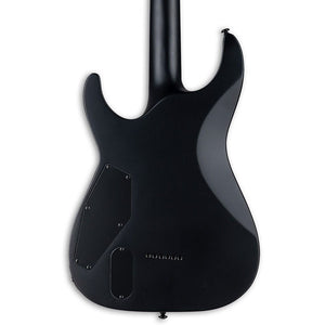 ESP LTD MH-1000 Baritone Electric Guitar - Black Satin