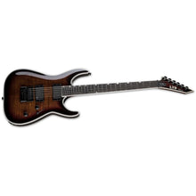 ESP LTD Deluxe MH-1000 EverTune Electric Guitar - Dark Brown Sunburst