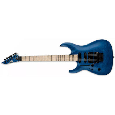 ESP LTD MH-203QM Left-handed - See Thru Blue