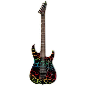 ESP LTD Mirage Deluxe '87 FR - Rainbow Crackle