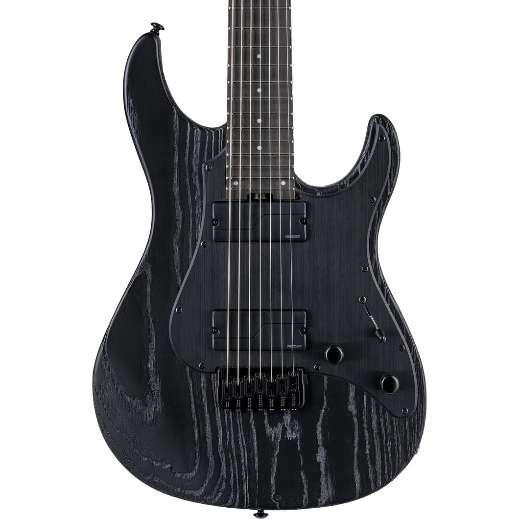 ESP LTD SN-1007 HT Baritone Left-Handed Electric Guitar - Black Blast