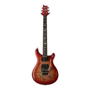 [PREORDER] PRS SE Custom 24 Floyd Electric Guitar, Ebony FB, Charcoal Cherry Burst