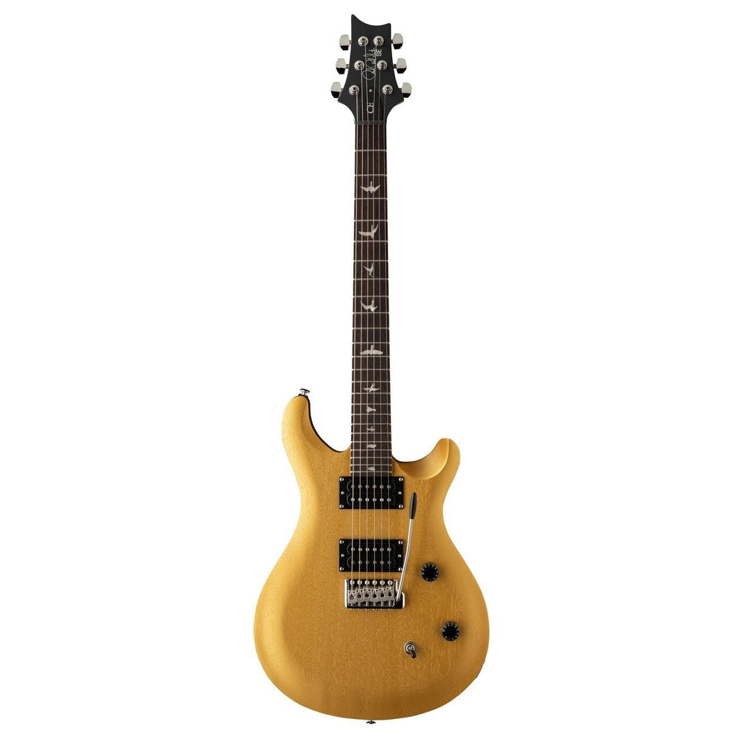 PRS SE CE24 Standard Satin Electric Guitar w/Bag, Metallic Gold