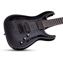 Schecter Hellraiser Hybrid C-7 Electric Guitar - Trans Black Burst