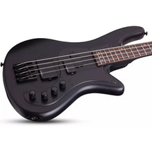 Schecter Stiletto Stealth 4 Bass Guitar - Satin Black