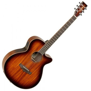 Tanglewood TW1 E KOA Winterleaf Travel Folk Size Acoustic-Electric Guitar