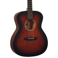 Tanglewood TWCR O LH Crossroads Orchestra Left-Handed Best Beginner Acoustic Guitar for Starters, Whiskey Burst