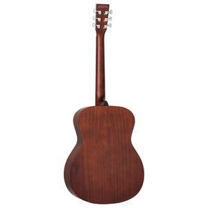 Tanglewood TWCR O LH Crossroads Orchestra Left-Handed Best Beginner Acoustic Guitar for Starters, Whiskey Burst