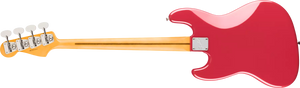 [PREORDER] Fender American Professional Classic Jazz Bass Electric Guitar, Maple FB, Faded Dakota Red