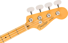 [PREORDER] Fender American Professional Classic Jazz Bass Electric Guitar, Maple FB, Faded Dakota Red
