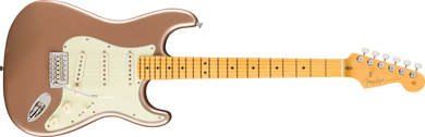 [PREORDER] Fender American Professional Classic Stratocaster Electric Guitar, Maple FB, Faded Firemist Gold
