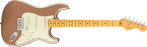 [PREORDER] Fender American Professional Classic Stratocaster Electric Guitar, Maple FB, Faded Firemist Gold