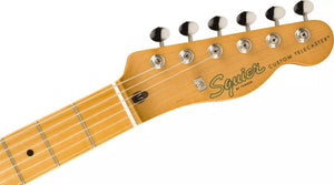 [PREORDER] Squier FSR Classic Vibe 60s Custom Telecaster SH Wide Range Electric Guitar, Maple FB, Black