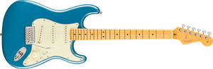 [PREORDER] Fender American Professional Classic Stratocaster Electric Guitar, Maple FB, Faded Lake Placid Blue