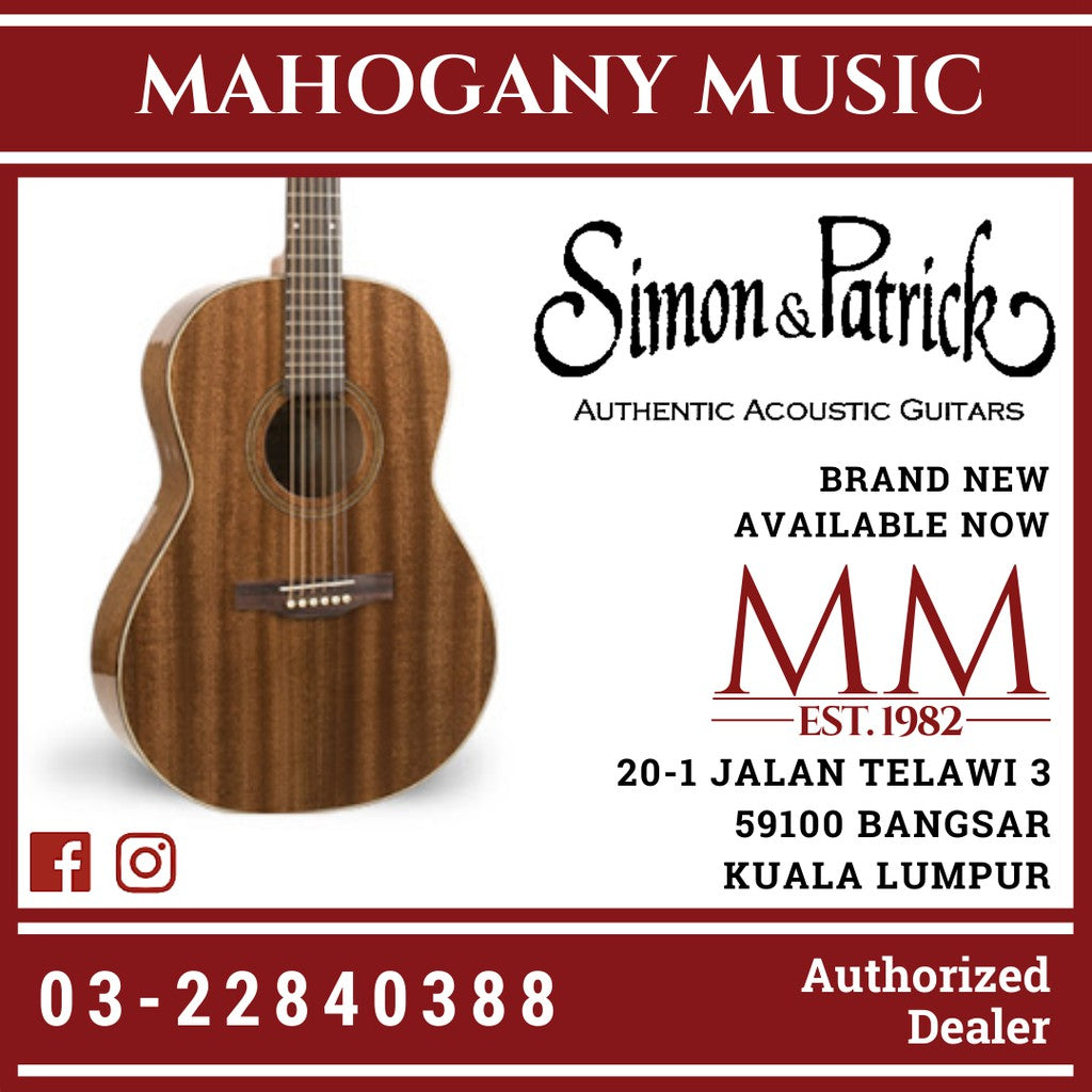 Simon & Patrick Woodland Pro Folk Mahogany HG 38084 Acoustic Guitar