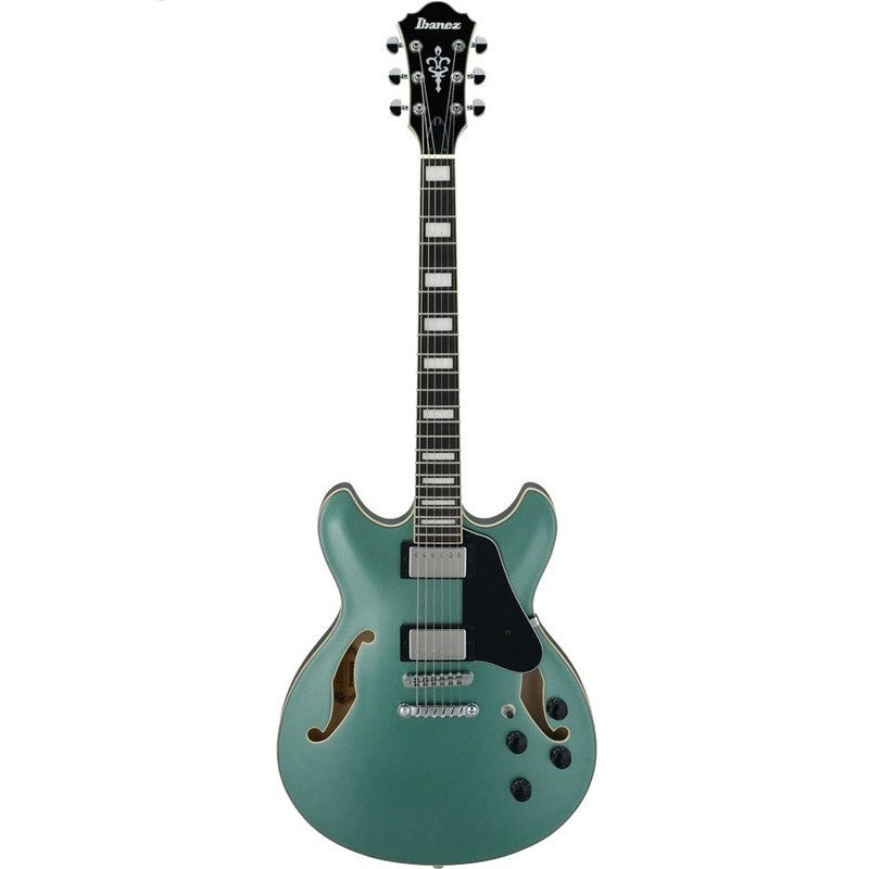 Ibanez Artcore AS73 - Olive Metallic Finish Electric Guitar