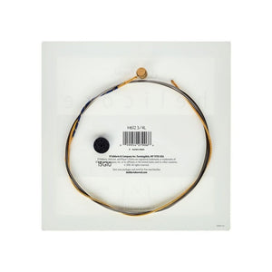 D'Addario H612 3/4M Helicore Orchestral Bass Single D String, 3/4 Scale, Medium Tension