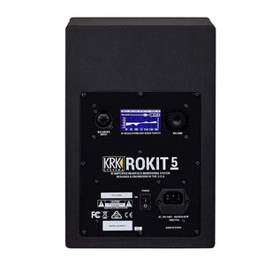 KRK RP5G4 Rokit Powered 5 Generation 4 Active Studio Monitors - Black (1 Pc)