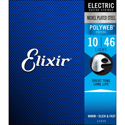 Elixir 12050 Polyweb Electric Guitar Strings 10-46