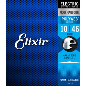 Elixir 12050 Polyweb Electric Guitar Strings 10-46