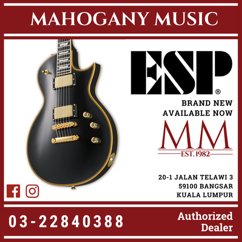 ESP Japan E-II Eclipse DB - Vintage Black (EIIECDBVB) [MIJ]