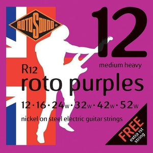 RotoSound R12 12-52 Electric Guitar Strings