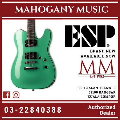 ESP LTD Eclipse '87 NT Turquoise Electric Guitar