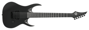 S by Solar AB4.61MC – 3/4 Carbon Black Matte Electric Guitar