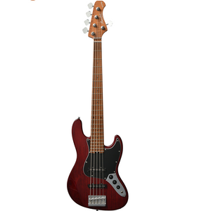 Bacchus WL5-ASH-RSM STR Roasted Maple Red 5-String Turbo Bass