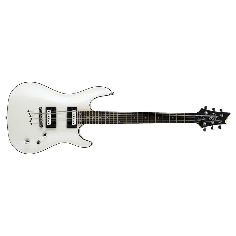 Cort KX-5 White Pearl Electric Guitar – Mahogany Music