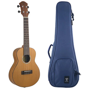 aNueNue C4E Hawaiian Dream Series Solid Top Concert Ukulele With Gigbag - Satin Natural (C4 / C4 E)