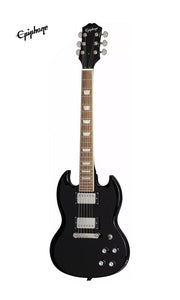 Epiphone Power Players SG Electric Guitar - Dark Matter Ebony (Gig Bag, Cable, Picks Included)