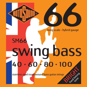 RotoSound SM66 4-Str Bass 40-100 Strings
