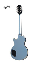 Epiphone Jared James Nichols "Blues Power" Les Paul Custom Electric Guitar, Case Included - Aged Pelham Blue