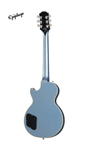 Epiphone Jared James Nichols "Blues Power" Les Paul Custom Electric Guitar, Case Included - Aged Pelham Blue