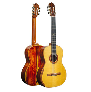 L.Luthier Nine SC dt Double Top European Spruce Classical Guitar