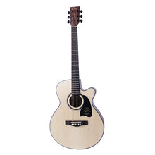 Cate 40" QM704CE Natural Finish Acoustic Guitar
