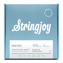 Stringjoy Orbiters Electric Guitar Strings - 9/42