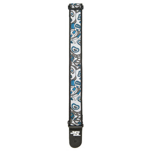 D’Addario 50JS03 Joe Satriani Signature Woven Guitar Strap, Souls of Distortion