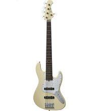 Bacchus WJB5-580/R-Act-OWH 5-String Active Olympic White Bass