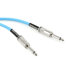 Ernie Ball EB6417 FLEX Instrument Cable 20 Ft, Blue