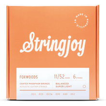 Stringjoy Foxwoods Acoustic Guitar Strings - 11/52