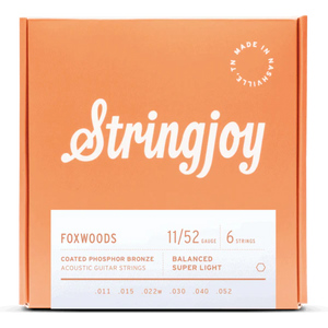 Stringjoy Foxwoods Acoustic Guitar Strings - 11/52