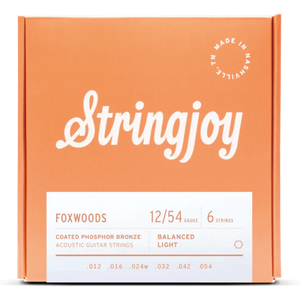 Stringjoy Foxwoods Acoustic Guitar Strings - 12/54