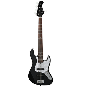 Bacchus WJB5-580/R-Act-BLK5-String Black Active Bass