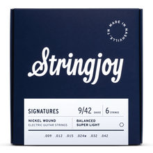 Stringjoy Signatures Electric Guitar Strings - 9/42